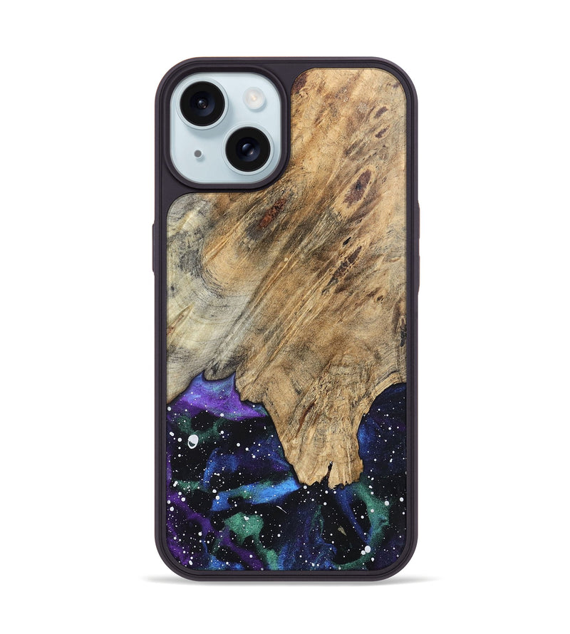 iPhone 15 Wood Phone Case - Malani (Cosmos, 823938)