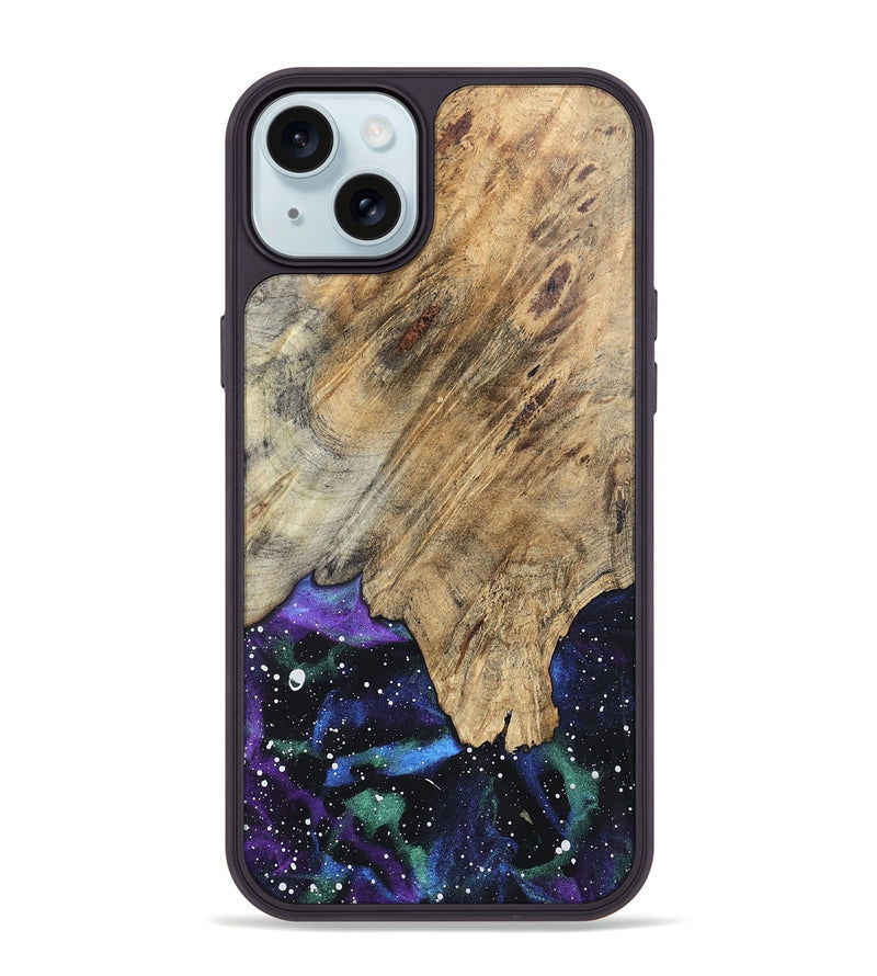 iPhone 15 Plus Wood Phone Case - Malani (Cosmos, 823938)