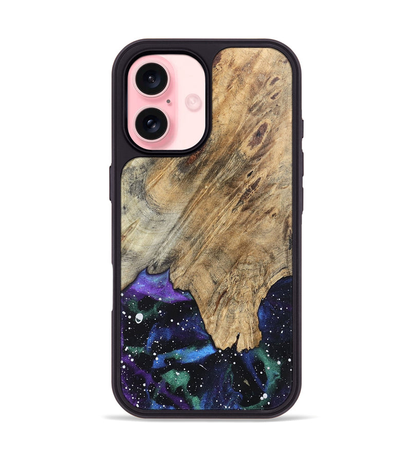iPhone 16 Wood Phone Case - Malani (Cosmos, 823938)