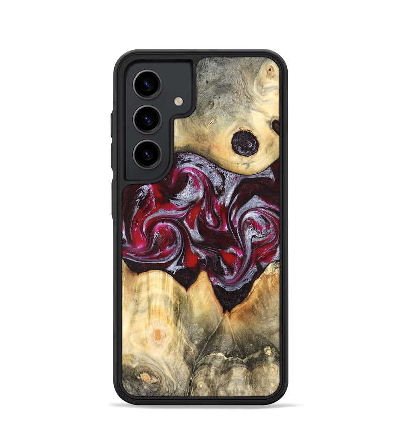 Galaxy S24 Wood Phone Case - Giada (Red, 823958)