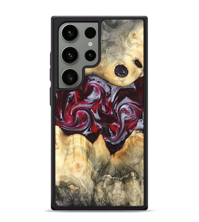 Galaxy S24 Ultra Wood Phone Case - Giada (Red, 823958)