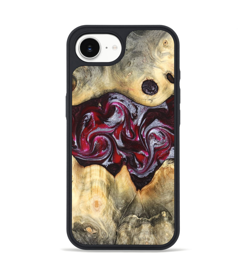 iPhone 16e Wood Phone Case - Giada (Red, 823958)
