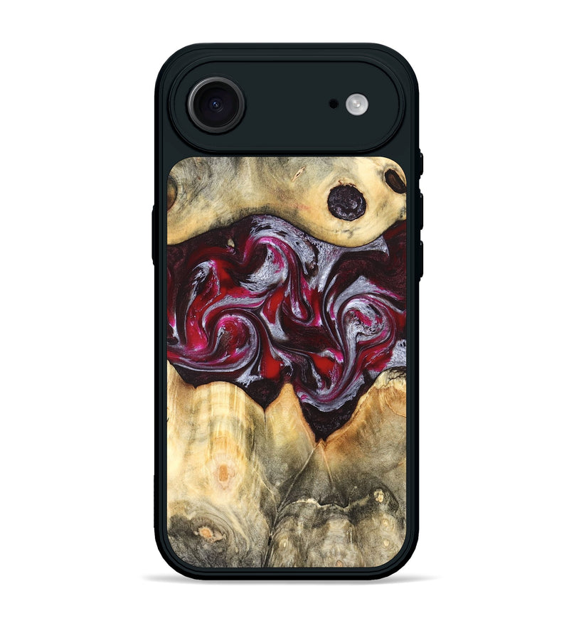 iPhone 17 Air Wood Phone Case - Giada (Red, 823958)