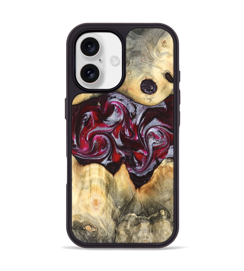 iPhone 17 Wood Phone Case - Giada (Red, 823958)