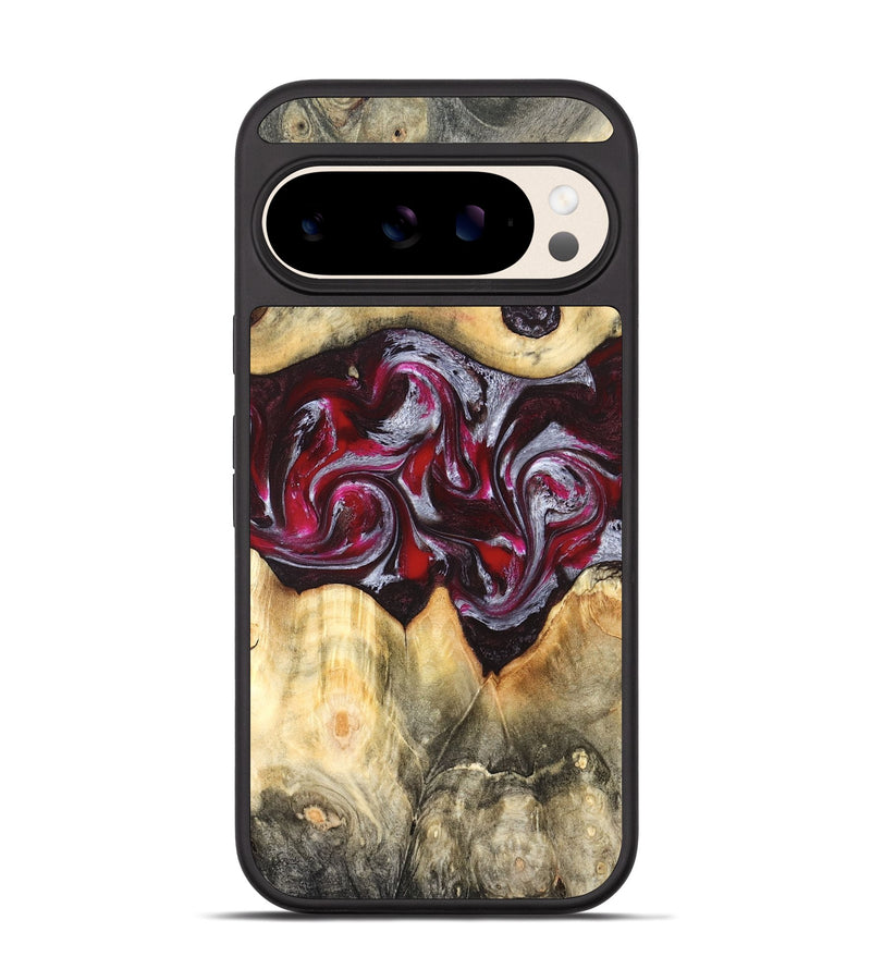 Pixel 10 Wood Phone Case - Giada (Red, 823958)