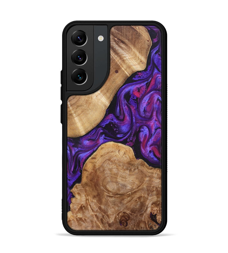 Galaxy S22 Plus Wood Phone Case - Aleah (Purple, 823962)