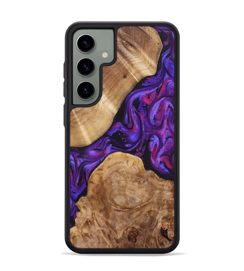 Galaxy S24 Plus Wood Phone Case - Aleah (Purple, 823962)
