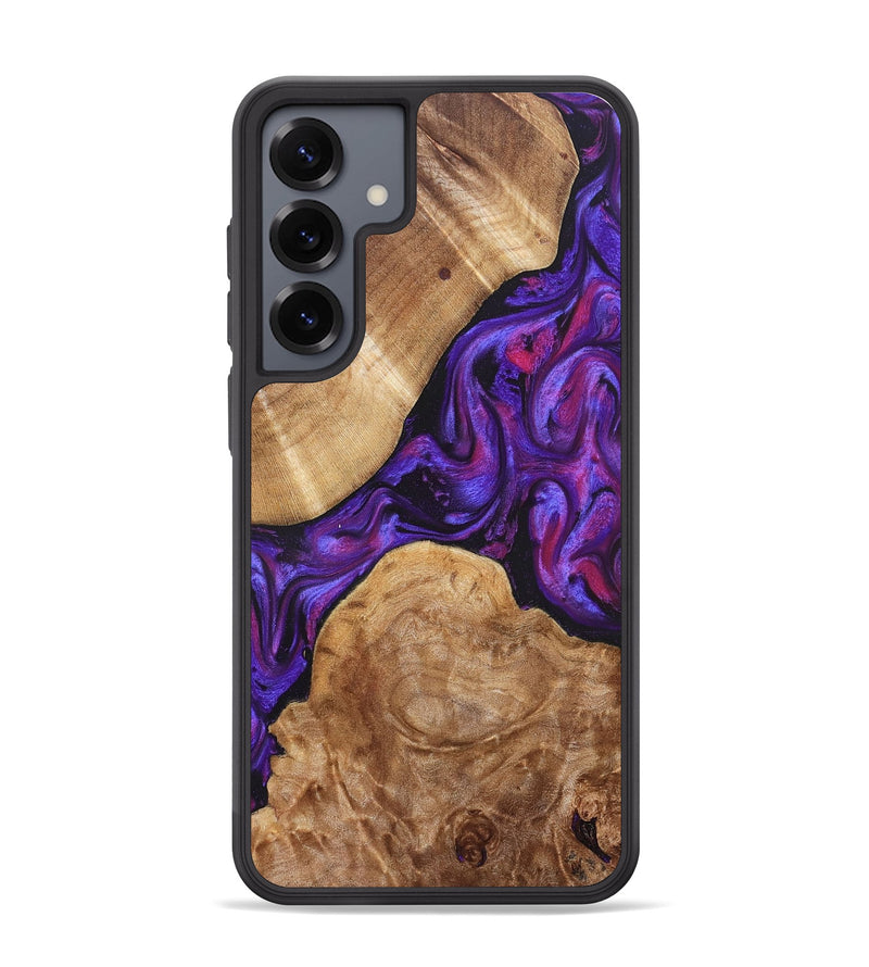 Galaxy S25 Plus Wood Phone Case - Aleah (Purple, 823962)