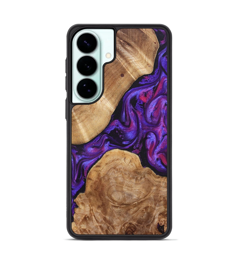 Galaxy S26 Plus Wood Phone Case - Aleah (Purple, 823962)