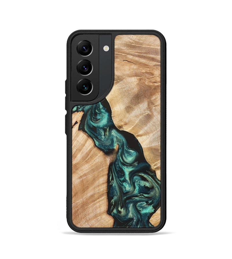 Galaxy S22 Wood Phone Case - Graham (Green, 823965)