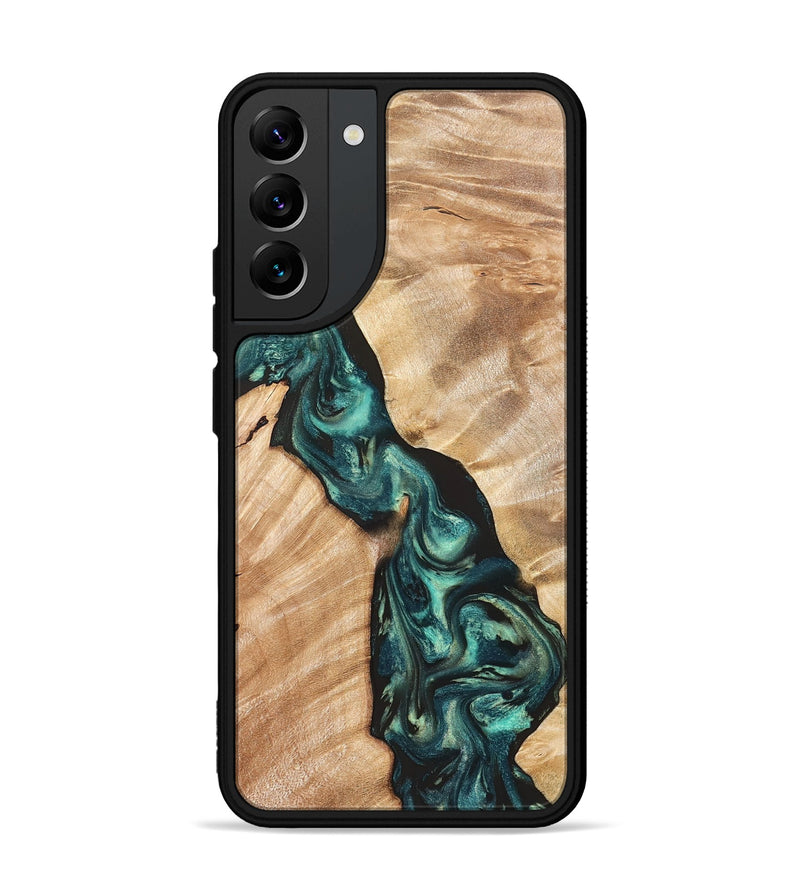 Galaxy S22 Plus Wood Phone Case - Graham (Green, 823965)
