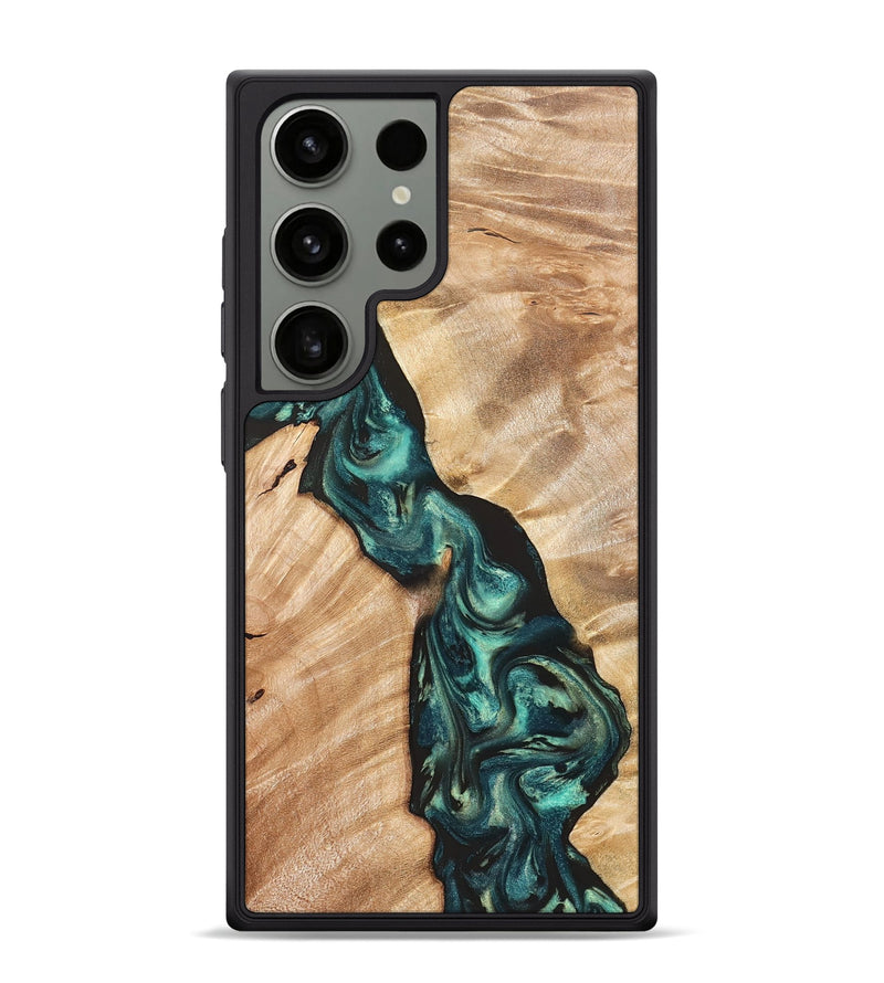 Galaxy S24 Ultra Wood Phone Case - Graham (Green, 823965)