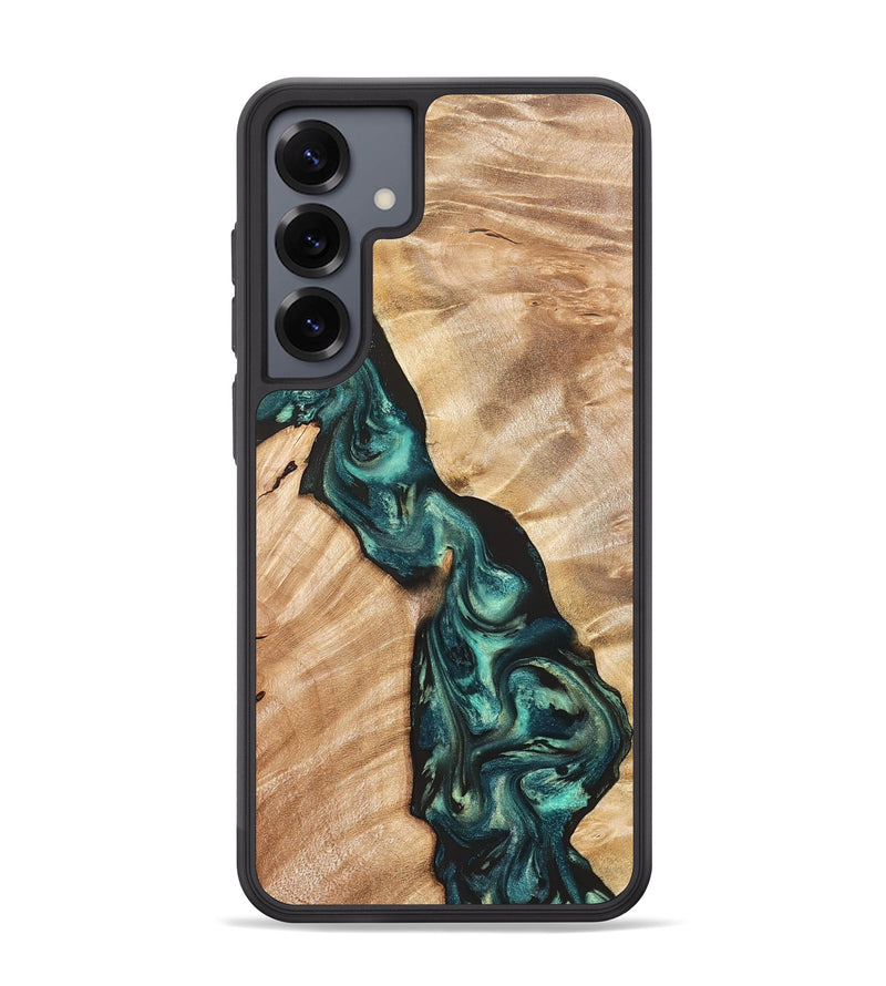 Galaxy S25 Plus Wood Phone Case - Graham (Green, 823965)