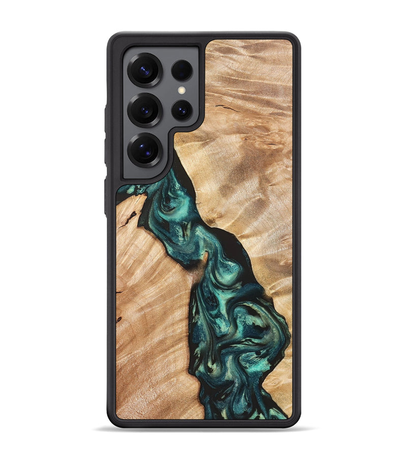 Galaxy S25 Ultra Wood Phone Case - Graham (Green, 823965)