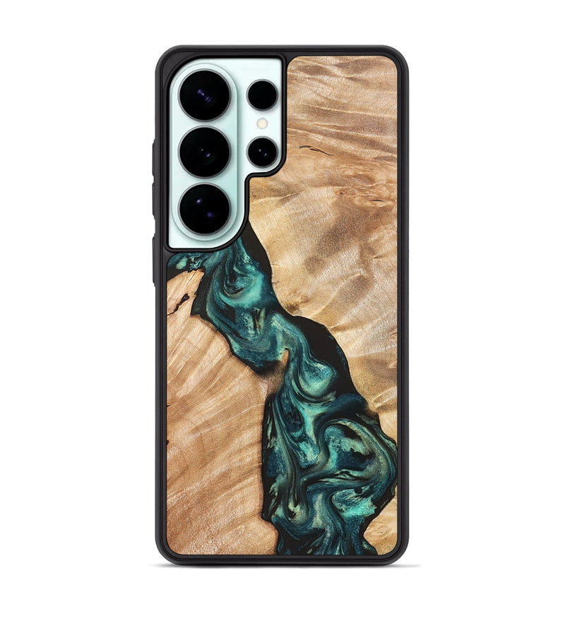 Galaxy S26 Ultra Wood Phone Case - Graham (Green, 823965)