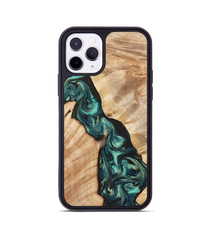iPhone 11 Pro Wood Phone Case - Graham (Green, 823965)