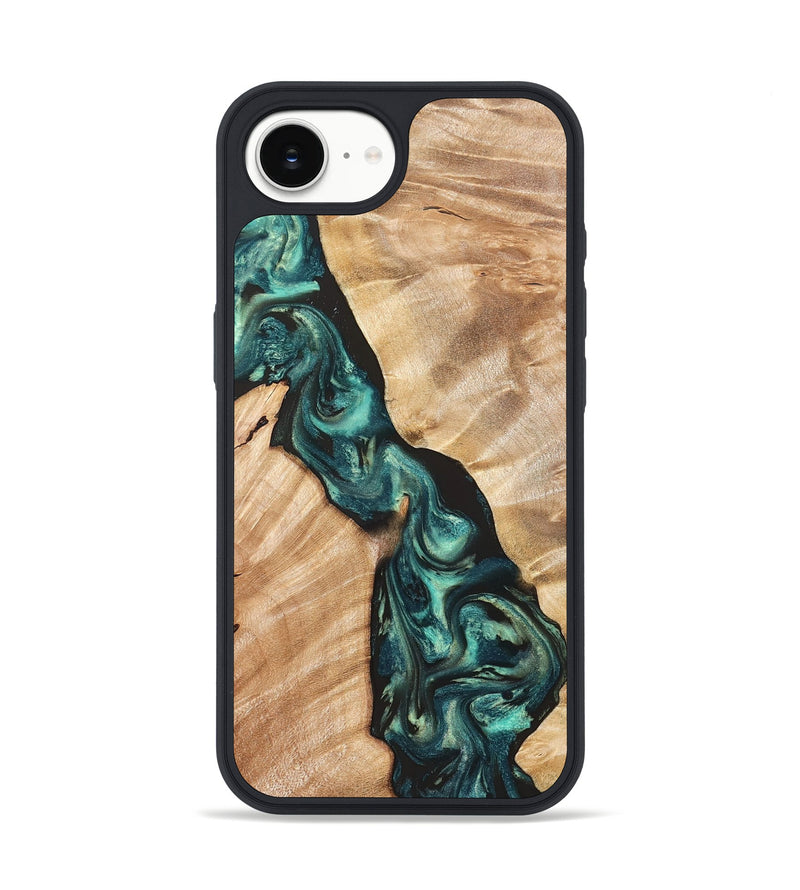 iPhone 17e Wood Phone Case - Graham (Green, 823965)