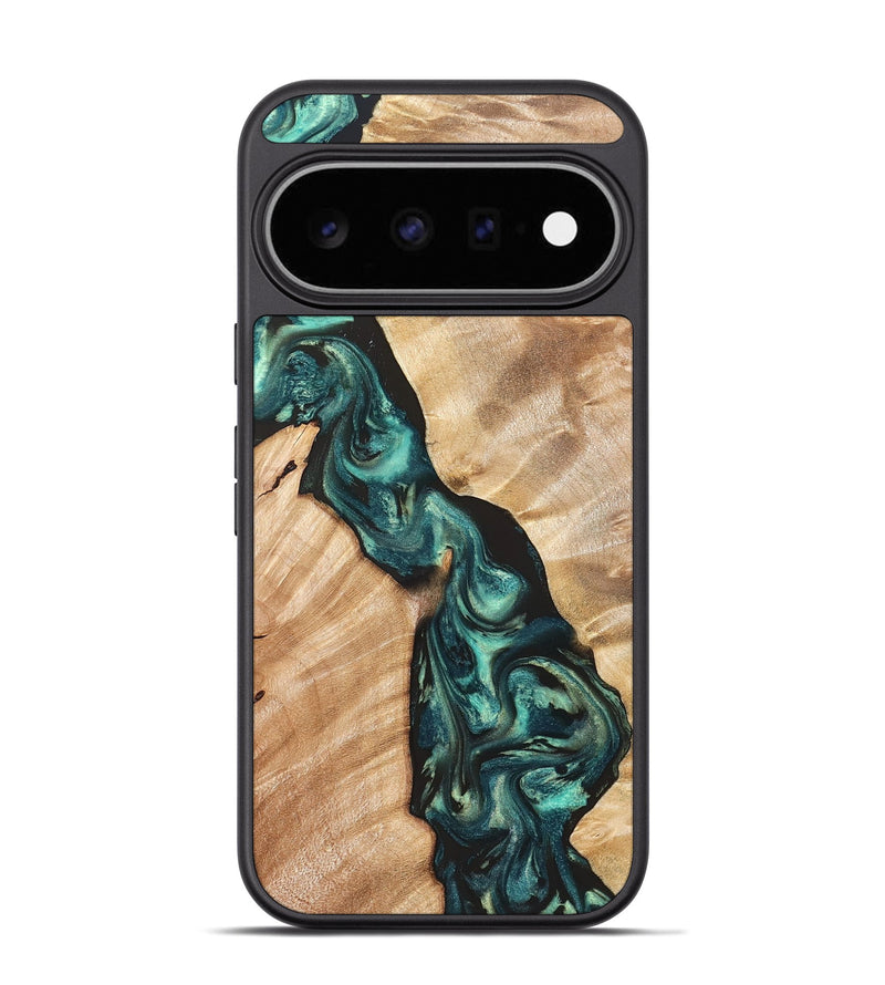 Pixel 11 Pro Wood Phone Case - Graham (Green, 823965)