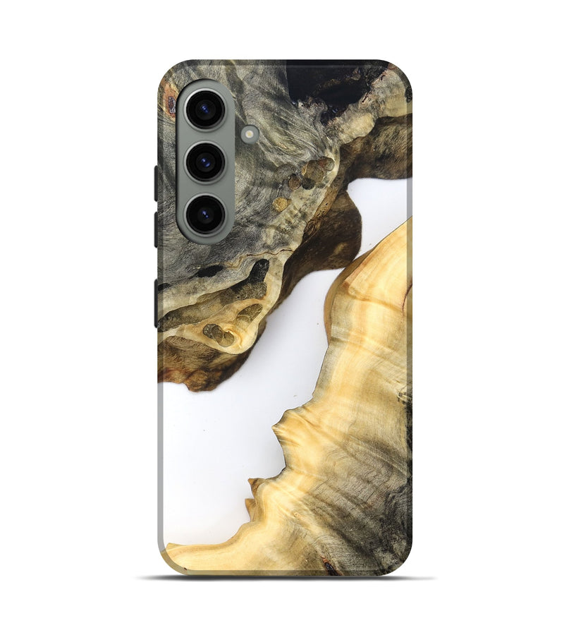 Galaxy S24 Wood Live Edge Phone Case - Ismael (Clear, 823978)