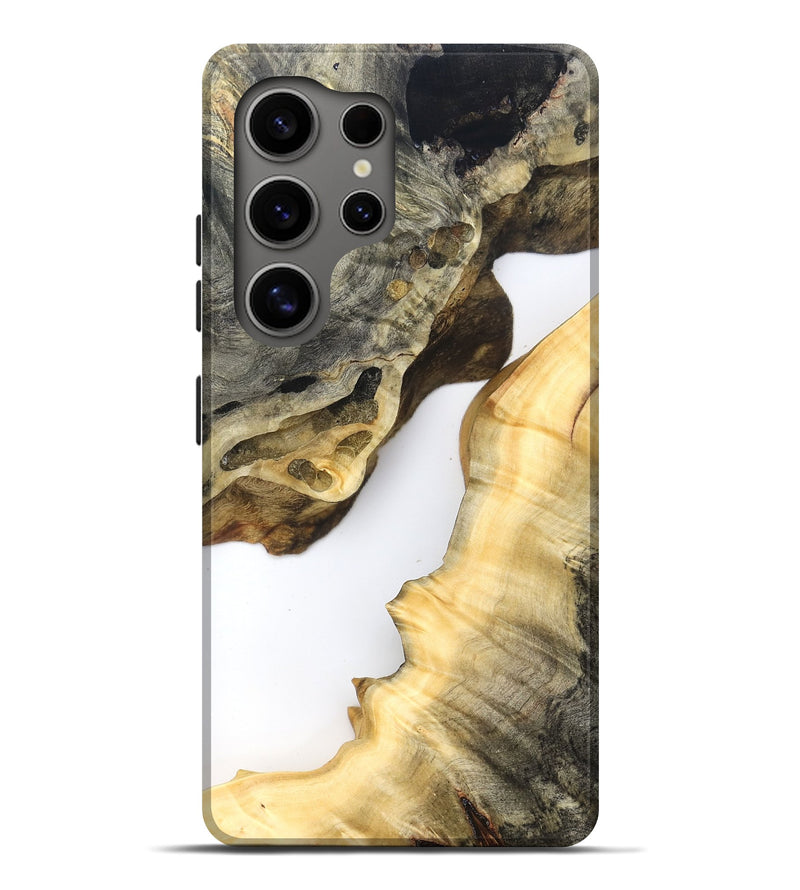 Galaxy S25 Ultra Wood Live Edge Phone Case - Ismael (Clear, 823978)