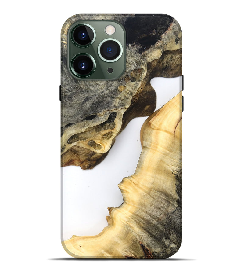 iPhone 13 Pro Max Wood Live Edge Phone Case - Ismael (Clear, 823978)