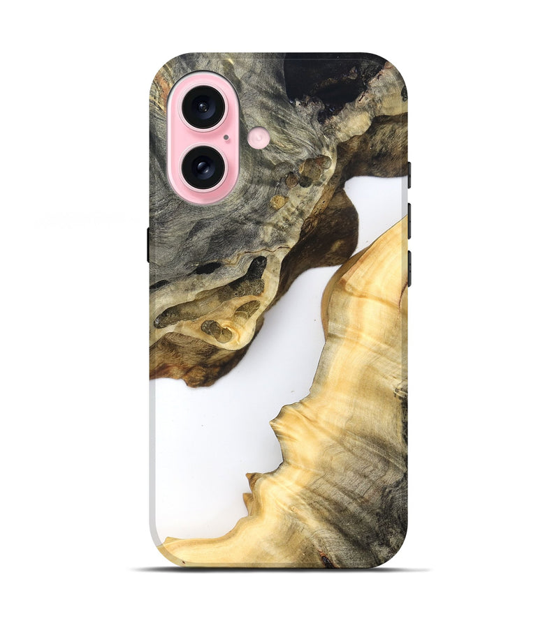 iPhone 17 Wood Live Edge Phone Case - Ismael (Clear, 823978)