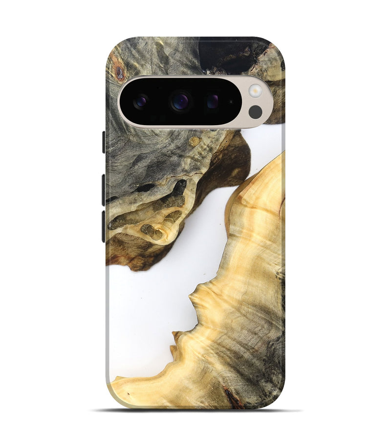 Pixel 10 Pro Wood Live Edge Phone Case - Ismael (Clear, 823978)