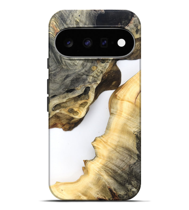 Pixel 11 Pro XL Wood Live Edge Phone Case - Ismael (Clear, 823978)