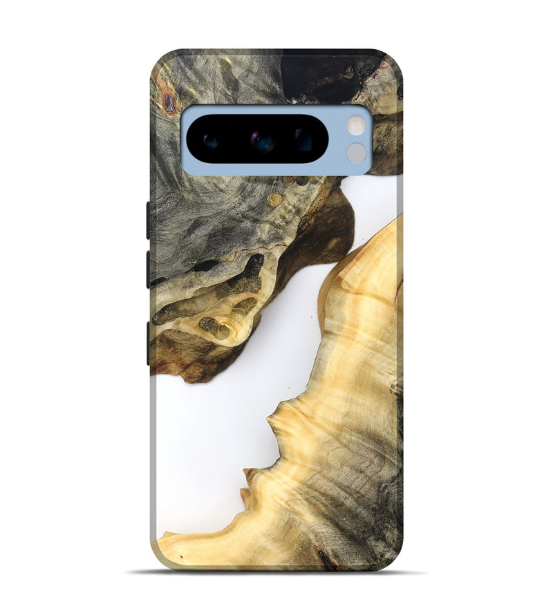 Pixel 8 Pro Wood Live Edge Phone Case - Ismael (Clear, 823978)