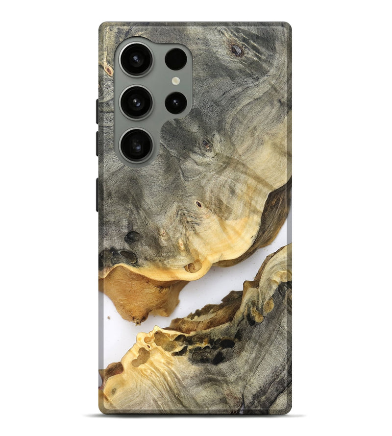 Galaxy S24 Ultra Wood Live Edge Phone Case - Edward (Clear, 823979)