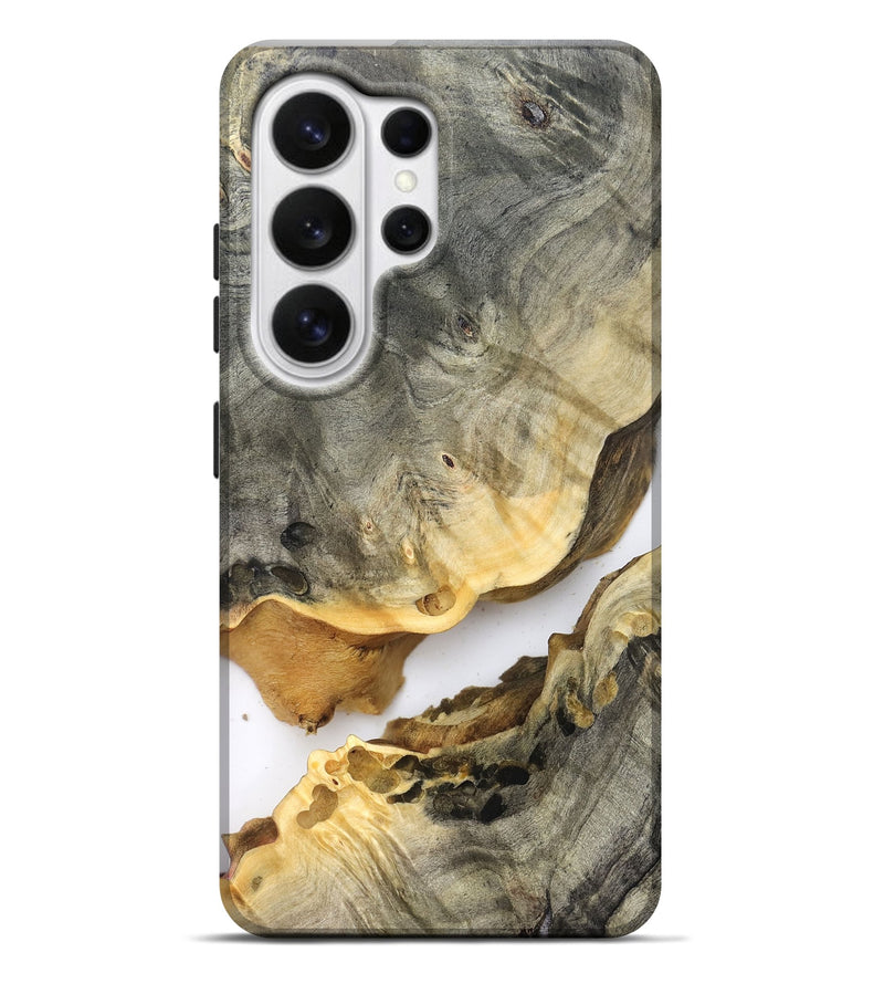 Galaxy S26 Ultra Wood Live Edge Phone Case - Edward (Clear, 823979)