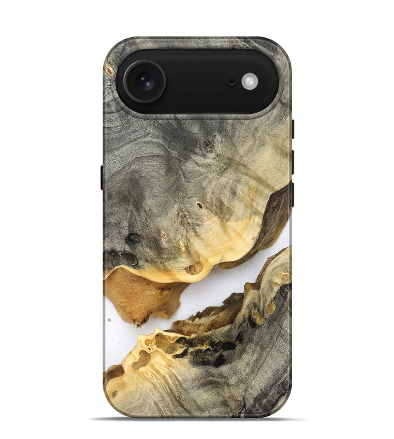 iPhone 17 Air Wood Live Edge Phone Case - Edward (Clear, 823979)