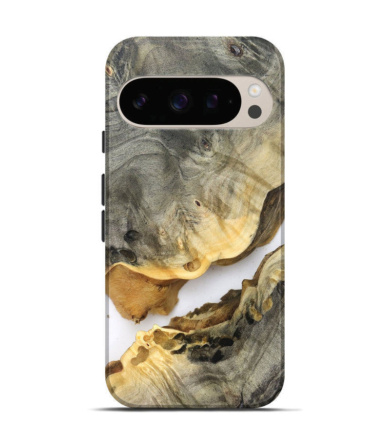 Pixel 10 Pro Wood Live Edge Phone Case - Edward (Clear, 823979)