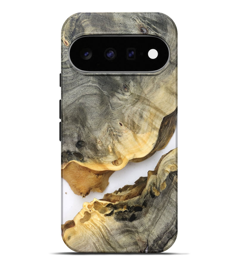 Pixel 11 Pro XL Wood Live Edge Phone Case - Edward (Clear, 823979)