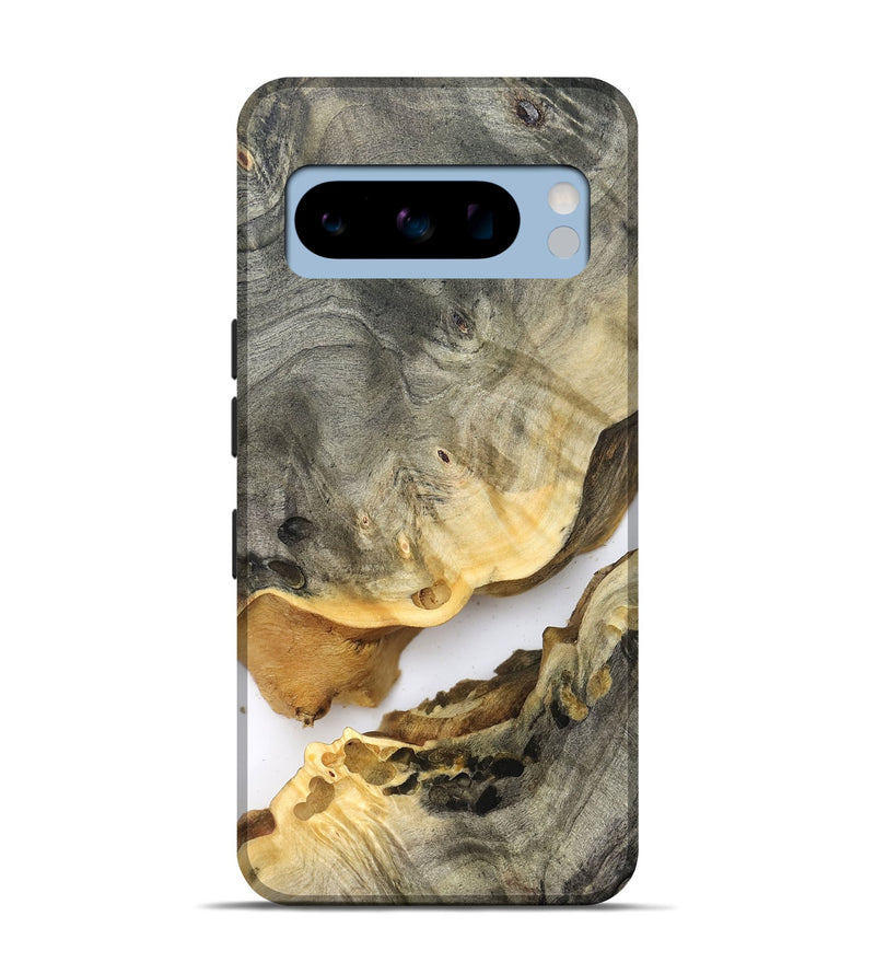 Pixel 8 Pro Wood Live Edge Phone Case - Edward (Clear, 823979)