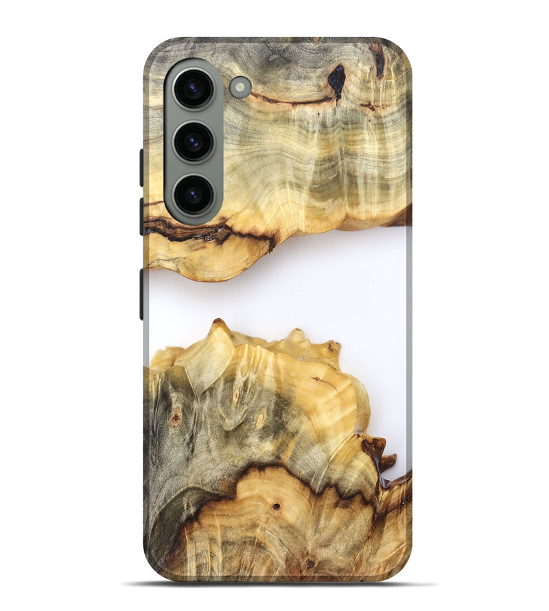 Galaxy S23 Plus Wood Live Edge Phone Case - Merry (Clear, 823980)