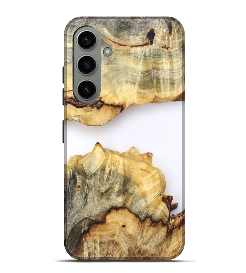 Galaxy S24 Plus Wood Live Edge Phone Case - Merry (Clear, 823980)