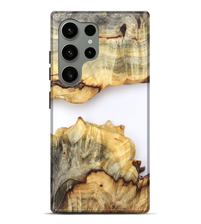 Galaxy S24 Ultra Wood Live Edge Phone Case - Merry (Clear, 823980)