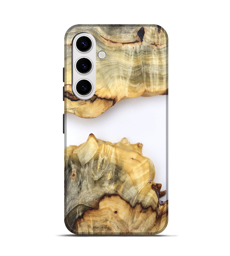 Galaxy S25 Wood Live Edge Phone Case - Merry (Clear, 823980)