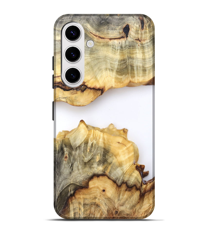 Galaxy S25 Plus Wood Live Edge Phone Case - Merry (Clear, 823980)