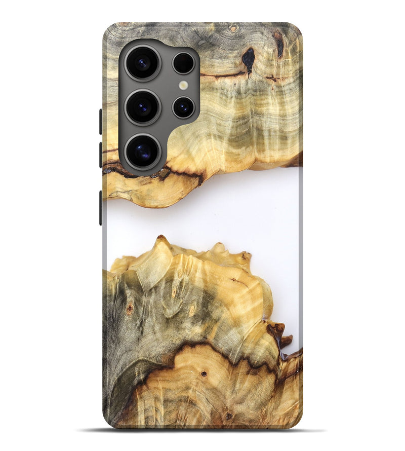 Galaxy S25 Ultra Wood Live Edge Phone Case - Merry (Clear, 823980)
