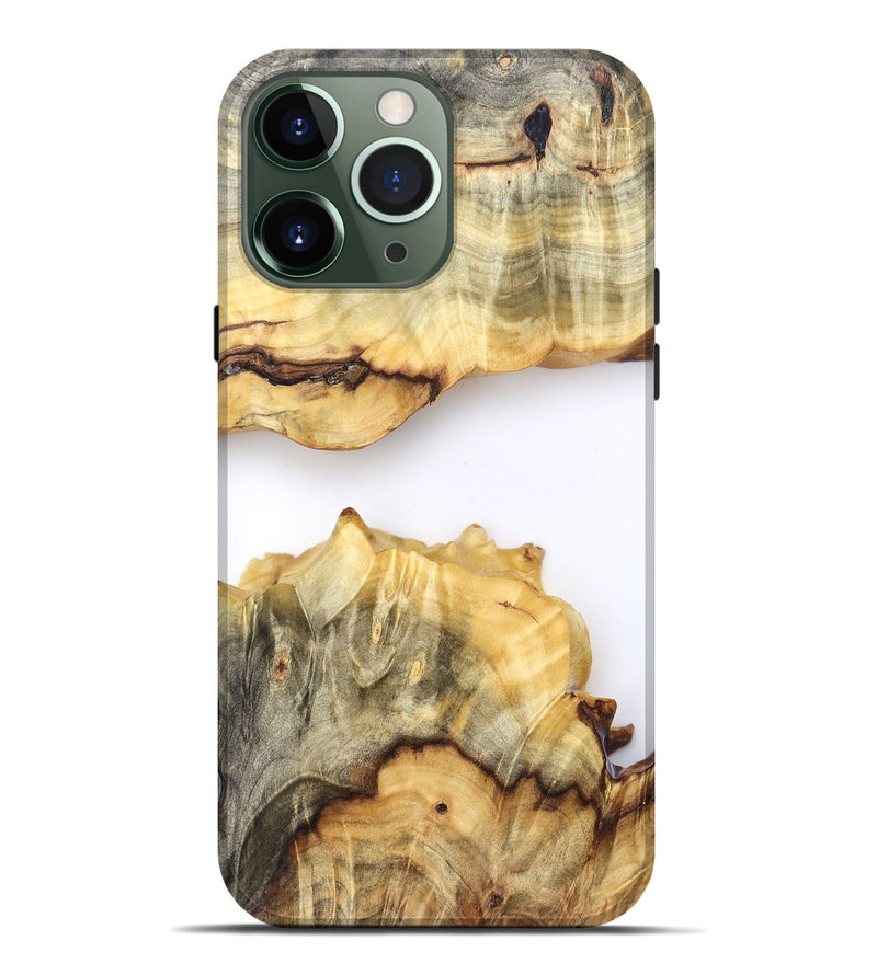 iPhone 13 Pro Max Wood Live Edge Phone Case - Merry (Clear, 823980)