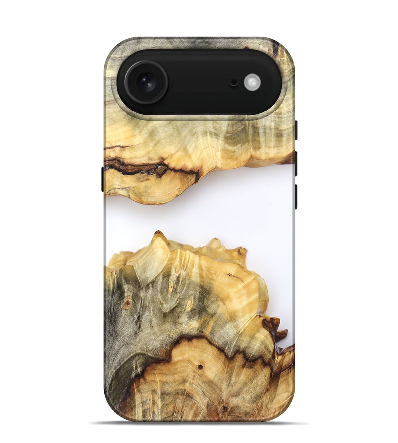 iPhone 17 Air Wood Live Edge Phone Case - Merry (Clear, 823980)