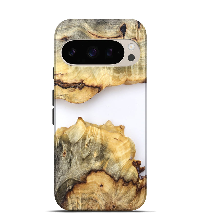 Pixel 10 Pro Wood Live Edge Phone Case - Merry (Clear, 823980)