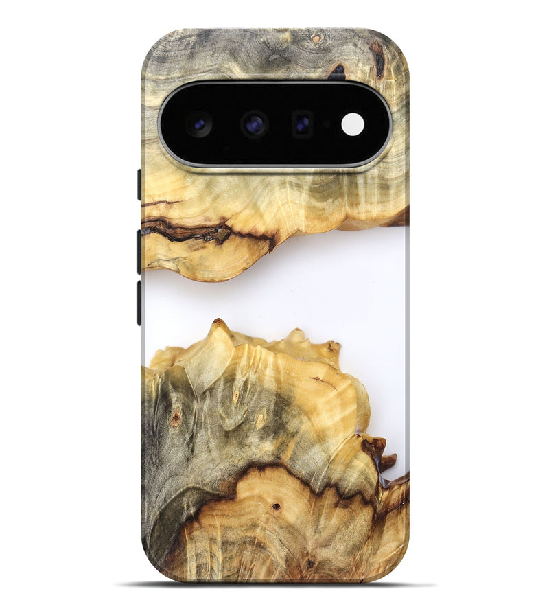 Pixel 11 Pro XL Wood Live Edge Phone Case - Merry (Clear, 823980)