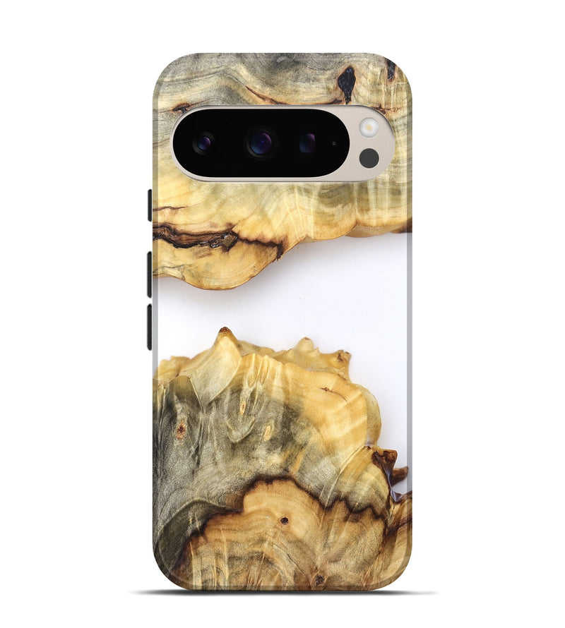 Pixel 9 Wood Live Edge Phone Case - Merry (Clear, 823980)