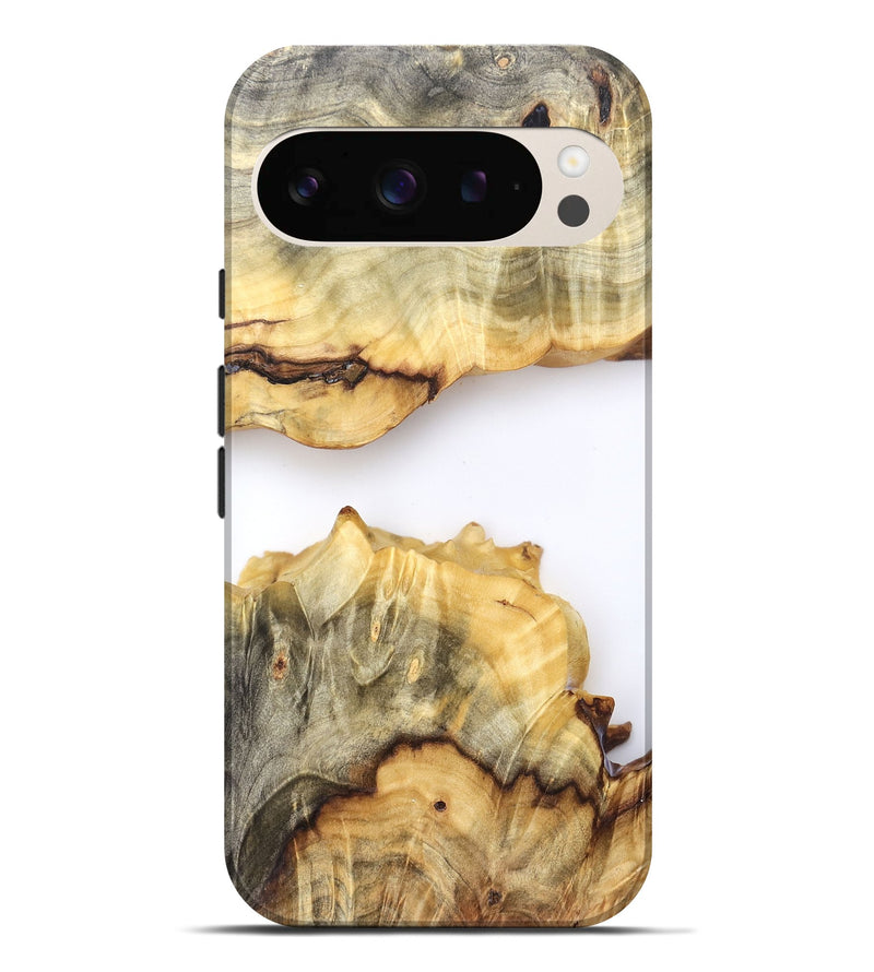 Pixel 9 Pro XL Wood Live Edge Phone Case - Merry (Clear, 823980)