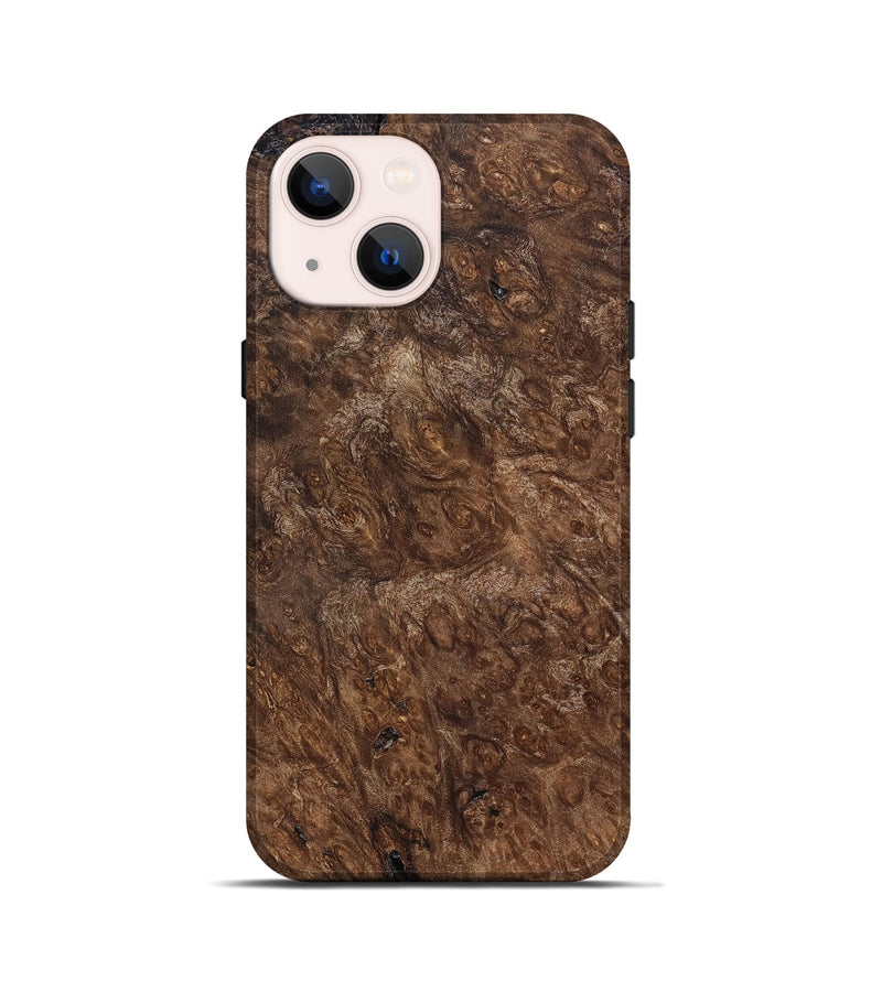 iPhone 13 mini Wood Live Edge Phone Case - Horatio (Solid Wood, 823982)