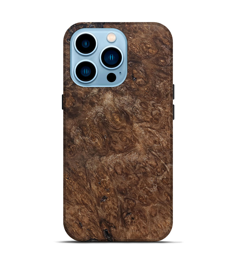 iPhone 14 Pro Wood Live Edge Phone Case - Horatio (Solid Wood, 823982)