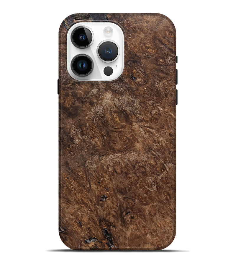 iPhone 15 Pro Max Wood Live Edge Phone Case - Horatio (Solid Wood, 823982)